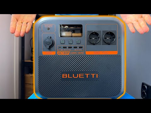 Видео: ⚡BLUETTI AC180P: Найдетальніший огляд зарядної станції для будь-яких потреб⚡