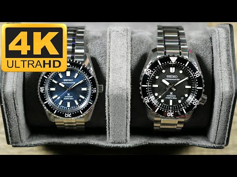 Видео: Seiko – Prospex Marinemaster (39,5 мм) SJE119 против (42,6 мм) SLA079: взгляд и мысли владельца