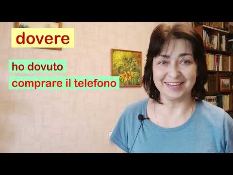 Видео: ho dovuto или  dovevo?