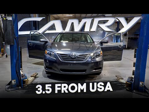 Видео: Заморская TOYOTA Camry | Что было сломано ? Тот самый мемный 3.5