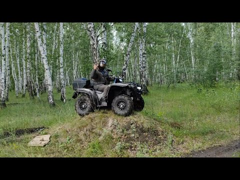 Видео: Yamaha Grizzly 700 - Это что-то новенькое!!!