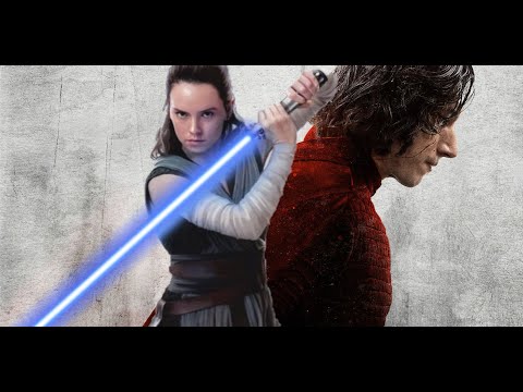 Видео: Кайло Рен и Рей - Ты моя белая...