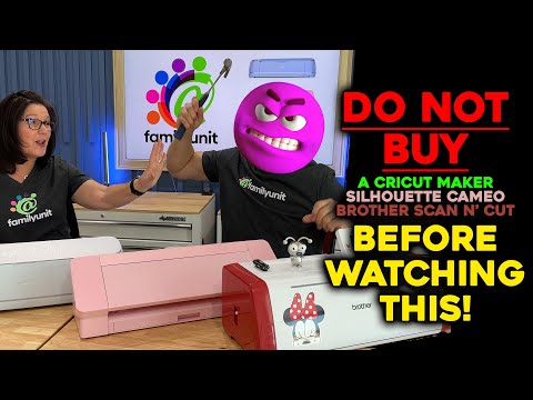 Видео: Cricut против Silhouette против Brother: сравнение режущих машин!