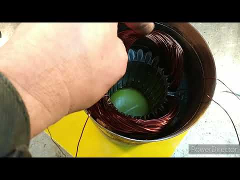 Видео: Погружной фекальный насос.Загильзовка,намотка(часть 2 )