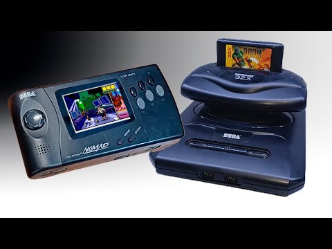 Видео: SEGA Nomad, SEGA 32х, SEGA mega cd в одном видео.