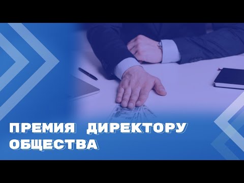 Видео: Может ли директор сам выплатить себе премию?