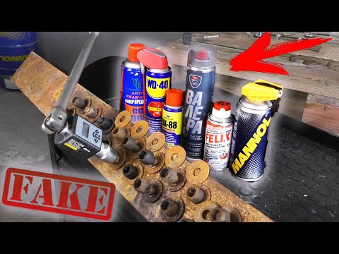 Видео: РЕАЛЬНЫЙ ТЕСТ! смазка ВАЛЕРА и WD-40