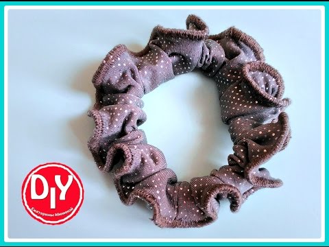 Видео: Резинка для волос быстро и просто/DIY/Мастер класс
