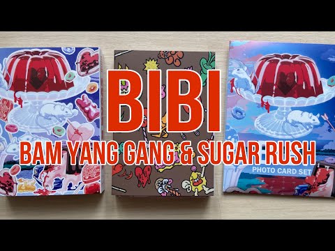 Видео: UNBOXING BIBI SUGAR RUSH & BAM YANG GANG | Распаковка альбома Биби Sugar Rush&BamYangGang ❤️