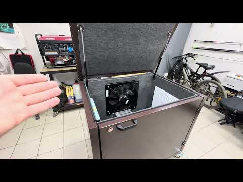 Видео: Контейнер для генератора до 8 кВт. Моего производства