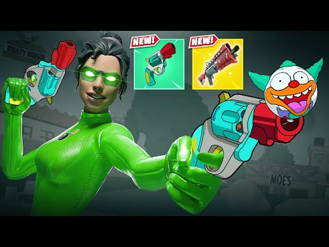 Видео: НОВОЕ оружие в Fortnite Simpsons просто БЕЗУМИЕ!