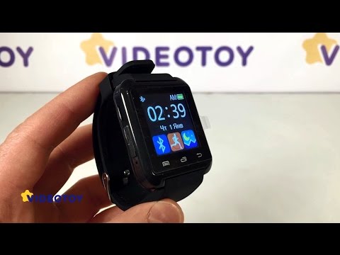 Видео: Uwatch U8 Smart Watch - умные часы смарт вотч Smartwatch - аналог gt08. 0+