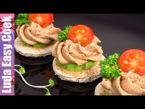 Видео: 🎄НОВОГОДНЯЯ ЗАКУСКА нежный паштет из куриной печени закуски для новогоднего стола 2026 Люда Изи Кук