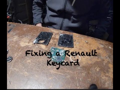 Видео: Исправление ошибки «Карта не распознана» на ключ-карте Renault без ее уничтожения!