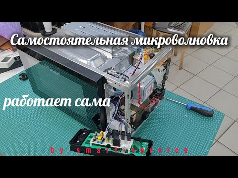 Видео: 🤷‍♂️ Очень самостоятельная микроволновка. Без ИИ, но включается сама когда хочет.