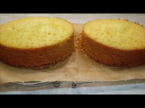 Видео: Бисквит Королева Виктория | Вкусный Нежный бисквит со сливочным ароматом