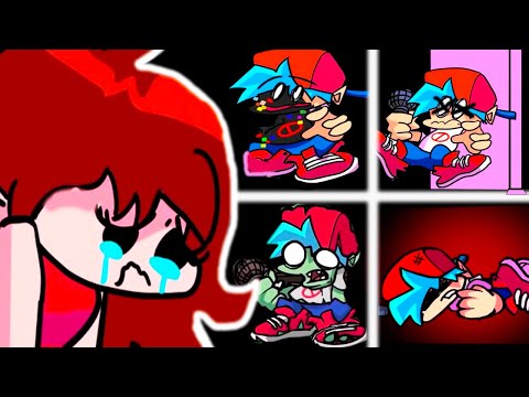 Видео: ГЁРЛФРЕНД ПЛАЧЕТ, БОЙФРЕНД YМИPАЕТ ! - The Best Game Over Screen in FNF [Friday Night Funkin]