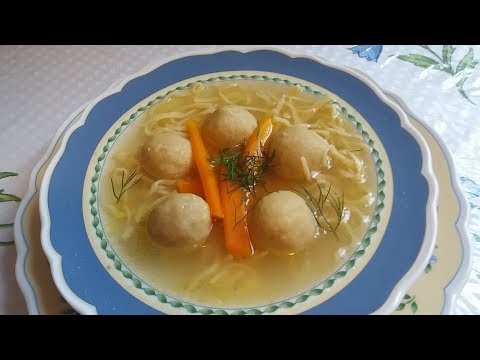 Видео: Домашняя лапша с хлебными галушками