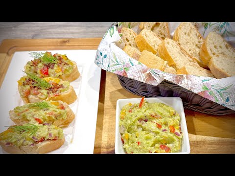 Видео: Гуакамоле из авокадо/Закуска на праздничный стол. Вкусно, быстро и легко!!!