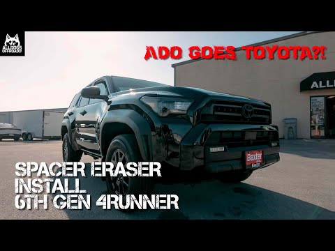 Видео: Прощай, NISSAN! ADO переходит на Toyota!?! 2-дюймовый комплект для установки проставок ADO Eraser...