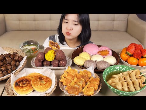 Видео: МУКБАНГ :) Это вкуснейшая зимняя закуска из Кореи.