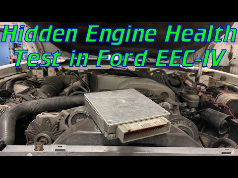 Видео: Скрытая проверка работоспособности двигателя в блоках управления двигателем Ford EEC-IV, о которо...