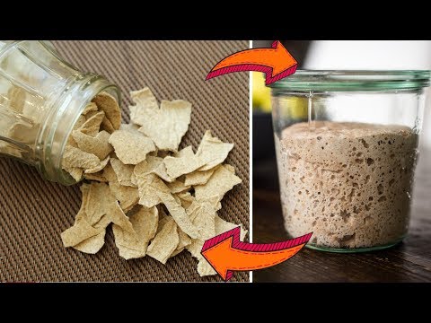 Видео: Сухая ржаная закваска: Как высушить закваску и восстановить после сушки / ДЛИТЕЛЬНОЕ ХРАНЕНИЕ