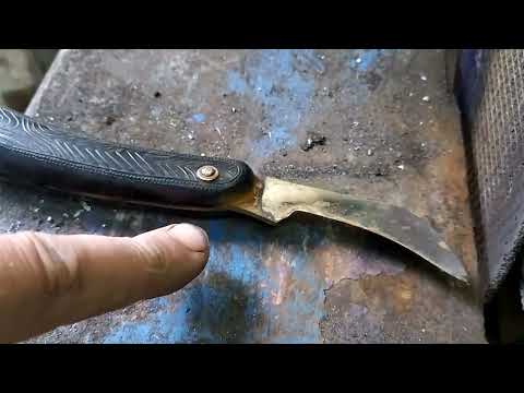 Видео: как заточить садовый нож