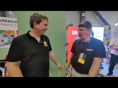 Видео: Поклейка стеклохолста SDM на готовую полимерную шпаклёвку Vetonit. С А.Черкасин и А. Шайтер