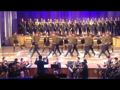 Видео: цэргийн чуулбар бүжиг, "манай цэргийн жавхаа" дуу