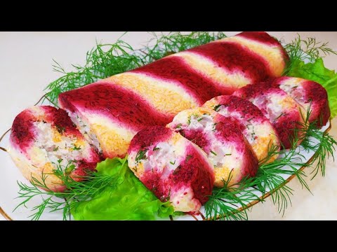 Видео: ГОСТИ БУДУТ ПРОСИТЬ РЕЦЕПТ ЭТОГО РУЛЕТА! Нежный ЗАКУСОЧНЫЙ рулет.