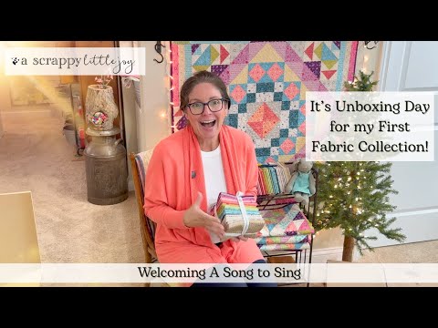 Видео: Распаковка песни, которую хочется петь | Лоскутные ткани в стиле коттеджкор с тканями Андовер