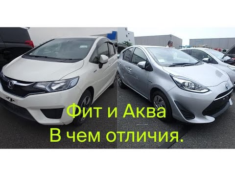 Видео: Гибриды Фит 2016 и Аква 2017. В чем отличия. Бюджет 700 т руб.