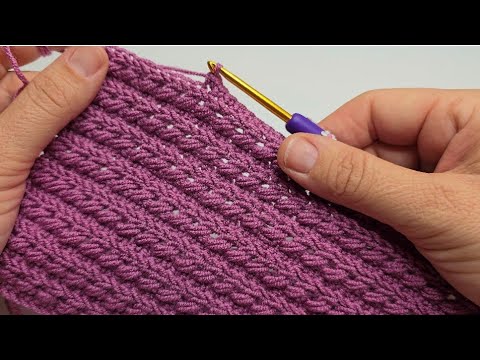 Видео: ФАНТАСТИКА! Очень простой и красивый узор для вязания крючком/детское одеяло крючком