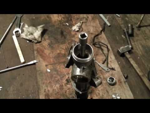Видео: Замена ремкомплекта рулевой рейки TLC 100. Часть 2.