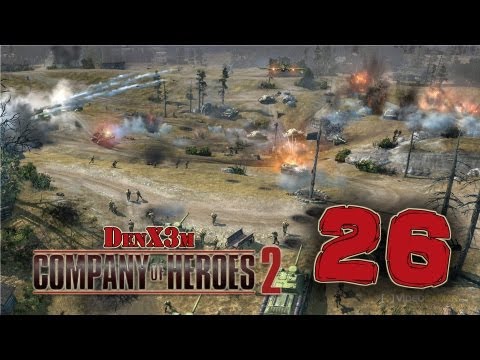 Видео: Прохождение Company of Heroes 2 — #26: Блицкриг -2