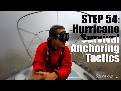 Видео: ТАКТИКА ВЫЖИВАНИЯ В УРАГАН (Я остался на лодке на ГАИТИ) — Sailing Uma [Шаг 54]