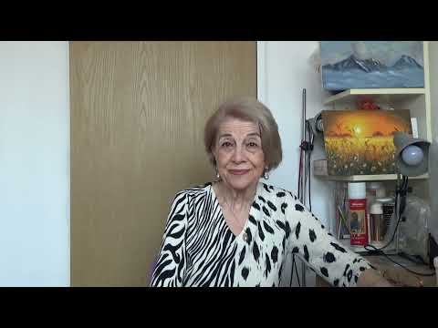 Видео: Встреча художников после открытия выставки "Даниела"