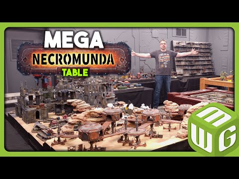 Видео: Создание огромной взаимосвязанной таблицы Necromunda