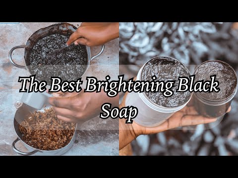 Видео: Как сделать осветляющее черное мыло для гладкой и сияющей кожи. | ПОЛНЫЙ РЕЦЕПТ | Мастер-класс