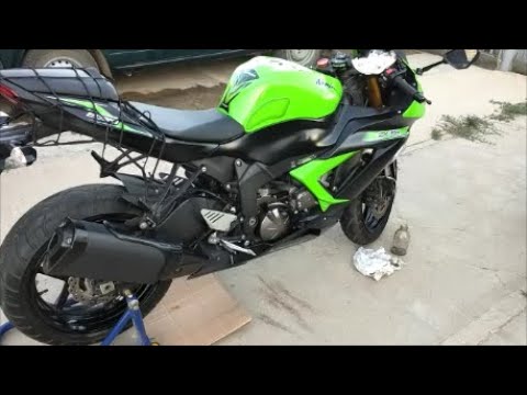 Видео: Замена тормозной жидкости в Kawasaki