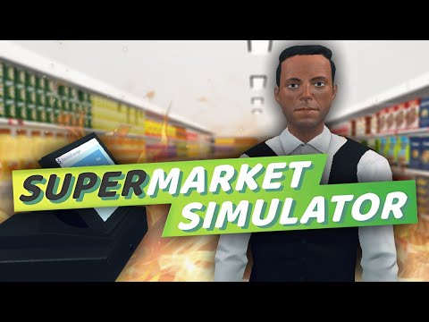 Видео: Наняла кассира | Supermarket Simulator # 3