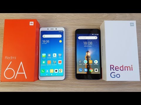 Видео: Xiaomi Redmi 6A vs Redmi Go - ЧТО ВЫБРАТЬ? СРАВНЕНИЕ БЮДЖЕТНИКОВ