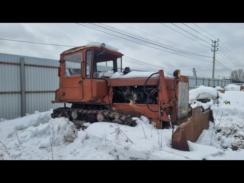 Видео: Запуск Трактора ДТ 75, 2008г, цена 1.500.000 рублей.