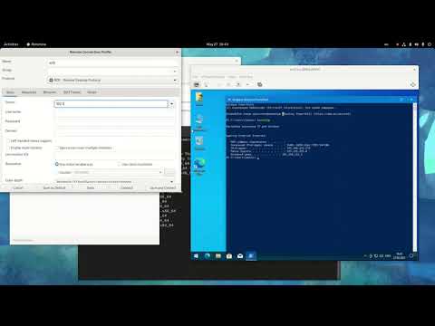 Видео: Remmina | Подключение удаленного рабочего стола к Windows из Linux с помощью клиентов RDP
