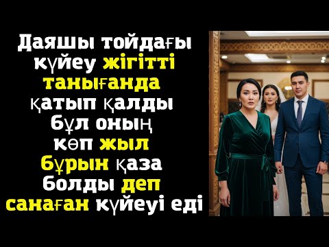 Видео: Даяшы тойдағы күйеу жігітті танығанда қатып қалды: бұл оның көп жыл бұрын қаза болды деп