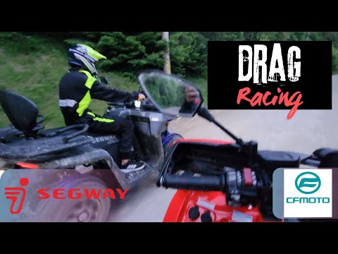 Видео: Segway AT5L против CF Moto 520L — дрэг-рейсинг