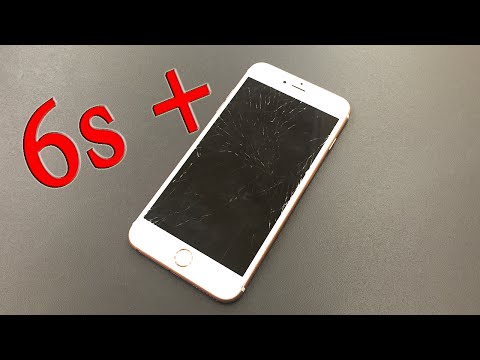 Видео: Ремонт iphone 6s+ замена стекла - 6s plus glass repair.