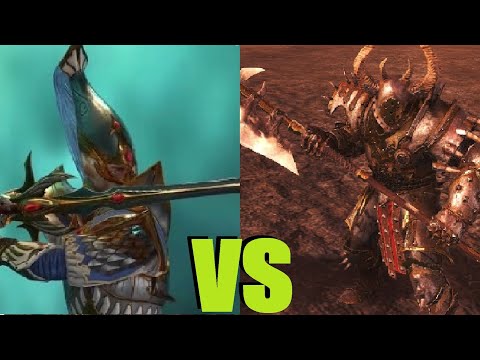 Видео: Мастера меча vs Избранные (тяжелое оружие) Total War Warhammer 2. тесты юнитов v1.4.1.