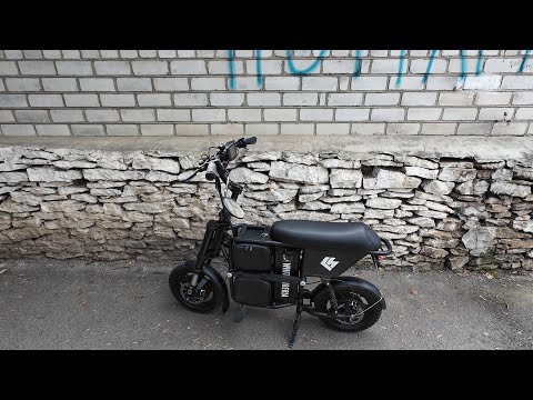 Видео: Кисловодск. Летняя прогулка по городу на электроскутере  WHITE SIBERIA ZVER.